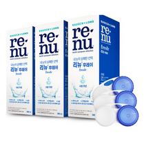바슈롬 리뉴 후레쉬 + 렌즈케이스, 500ml, 81개