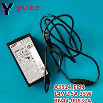 AC/DC 어댑터 전원 공급 장치 충전기 A3514_FPN 14V 2.5A 35W BN44-00832A 삼성 LC32F391FWN C27H580FDN S2, 한개옵션0