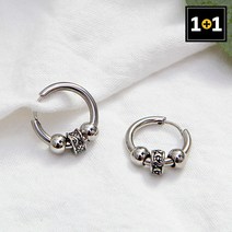 미니아트 [1+1] 써지컬 피어싱 토템 링 2종 택1 한쪽판매