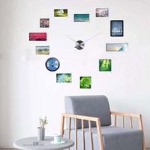 (골져스) 모던 심플 스타일 클랙식 셀프 인테리어 포인트 주문제작 무소음 벽 시계 사무실 거실 현관 데코 아이템, Gg_골드