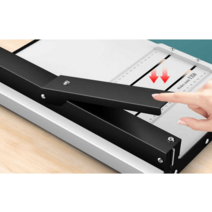 문서접지기 종이접지기 수동 접지기 오시기 주보, 297x460MM 하늘색 가죽 표지지 100장