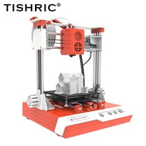 가정용3D프린터 저온 프린트 사무용 산업용 TISHRIC-K1 미니 3D 프린터 전문가용 교육 어린이용 프린팅, 01 빨간_02 AU