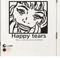 휴대폰매장꾸미기 Happy tears RC013, 베이비블루