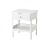 이케아 TYSSEDAL 침대협탁, 화이트_502.999.60