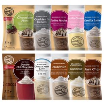 (5개/1박스) 커피바바 / 빅트레인 파우더 1.59kg / 빅트레인 바닐라 토피모카 바닐라빈 바닐라라떼 코코넛 자바칩, 자바칩파우더