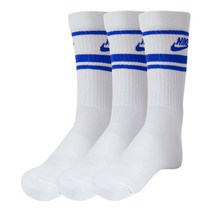 [나이키] 스포츠웨어 에브리데이 에센셜 크루 삭스 3팩(DX5089105), 사이즈:026 / 코드:DX5089105