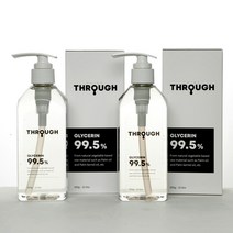 싱크스루 무자극인증 식물성 글리세린 간편 펌프형 650g, 2개