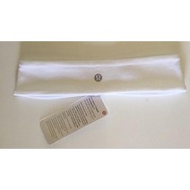Lululemon Fly Away 테이머 헤드밴드 II (화이트)