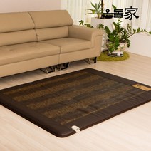 한일생활과학 온돌가 럭셔리 전기매트 전기장판, 악어문양 더블 전체난방 140x200