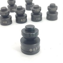 펀칭기 다꾸용품 펀치기계 타공기 가죽 탭핑기 유압 펀칭 라운드 다이 CH-60 유압 펀칭 머신 펀처 다이, CH-70 dia.16mm