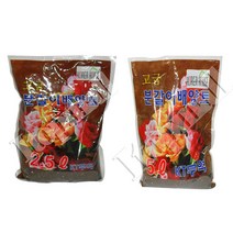 꽃사랑 분갈이배양토 화단가꾸기 배양흙 분갈이용, 2.5L