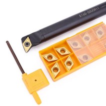 KAVTE DCMT070204 DCMT11T304 DCMT11T308 VP15TF UE6020 외부 선삭 공구 초경 삽입 선반 커터 인서트, DCMT11T304 US735, S20R-SDUCR11