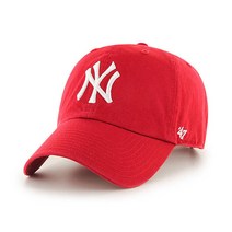 47브랜드 빅로고 NY 양키스 클린업 레드 RD