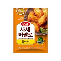 [사세 본사직영] 사세버팔로 윙 허니맛 420g, 1개