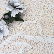 패브릭샵 랏셀 로맨틱레이스 봉쥬르1 아이보리