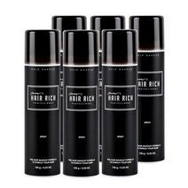 박명수 헤어리치 스프레이 120g, 6개, 헤어리치스프레이(흑갈색)
