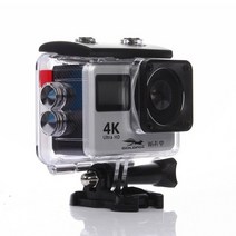 자전거블랙박스 바디캠 오토바이블랙박스 신제품 4k 듀얼 스크린 스포츠 dv 와이파이 170d 원격 제어 야외 방수 스포츠 프로 캠 hd 카메라 dv 헬멧 다이빙 카메라, 실버 그레이