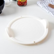 [감성살롱] 감성홈 미니멀 손잡이 렌지트레이 1개 전자렌지트레이 전자렌지받침 렌지트레이 조리소품 손잡이트레이-=-b, 감성º본품ºrr