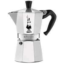 비알레티 알루미늄 모카 커피팟 Bialetti Express Moka Aluminum Silver Pot 6잔용량