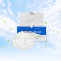 대한위재 덴탈마스크 흰색(의약외품), 1개