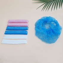 일회용 부직포 헤어캡 위생모자 주방 조리 마사지실 모자 1매, 일회용부직포모자1p-핑크