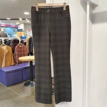 올리비아로렌 멋스런 붓컷 체크팬츠 VVPDLWWA161 NC중앙로점
