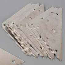 삼각평철 야외난간 조각평철 용접 지지대 10P