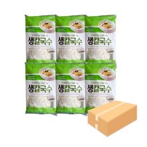 [풀무원] 생칼국수 1박스(6개) 쫄깃하고 두툼한 생면