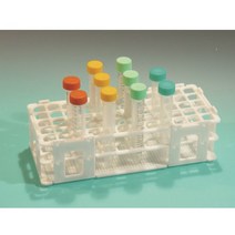 PP Test Tube Rack (플라스틱시험관랙)24홀 KAS-353