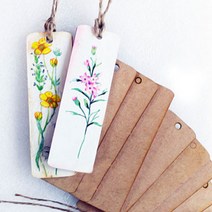 심플 책갈피 반제품 10개 D-02-010