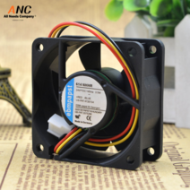 2선 3선 614NHHR 오리지널 독일 ebmpapst 24VDC 3.0W 60x60x25MM 장비, 세줄