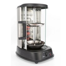 치킨 통구이 바비큐 오븐 전기 통닭 구이 기계 만능 로스트 훈제 업소용, 블랙 스몰 사이즈 1세대 가정용, 단일사이즈, 1. 블랙 소형 로터리 프리 그릴
