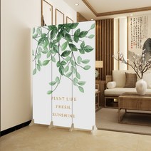 셀프 가벽 파티션 간이 병풍 이동식 칸막이 접이식 원룸 주방 인테리어 만들기 냉장고가벽 현관 옥상 가벽세우기 철망 베란다 우드, 먹색 번호 28