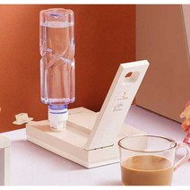 휴대용 온수기 캠핑 난방용품 생수 페트병 물데우기, 더운 미니 휴대용 정수기 (화이트)