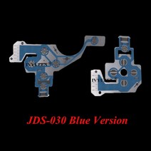 가전제품 전자기기 IVYUEEN-교체 버튼 리본 회로 기판 PS4 Dualshock 4 프로 슬림 컨트롤러 전도성 필름 키패드 플렉스 케이블 pcb용, [01] JDS-040 Green