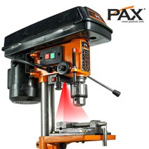 팍스 PXD13 레이저 13mm 탁상드릴 350W 보루방 드릴링머신 프레스 천공작업
