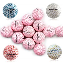 KAEDE 6구 3피스 카에데 골프공 모음 홀인원 이글 선물, 7카에데메탈골드6구