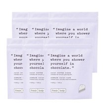프랭크바디 카카오 커피 스크럽 200g Frank Body Cacao Coffee Scrub, 6팩
