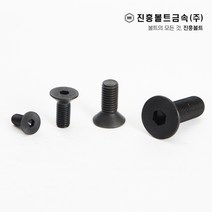 특강 접시머리 볼트 사라볼트 (6mm ~ 60mm) M3 M4 M5 M6 M8 M10, 55mm