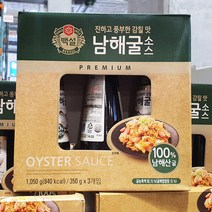 백설 남해굴소스 350g x 3개 코스트코
