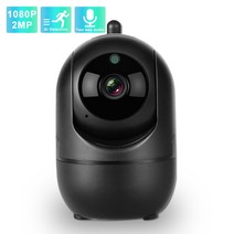집앞 cctv 설치업체 베이비캠 홈캠 거치대 초소형 카메라 농막 움직이는ptz ip 카메라 wifi 1080p 64gb 홈 보안 감시 자동 추적 야간 투시경 양방향 오디오 무선, 1080p 블랙, 우리 플러그