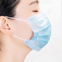 병원용 멜트브로운 필터형 헬스장 숨쉬기좋은 색깔마스크, 핑크 개별포장 50매 한박스