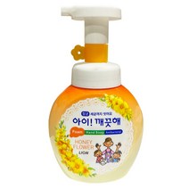아이깨끗해 항균 폼 핸드솝 허니플라워, 250ml, 4개