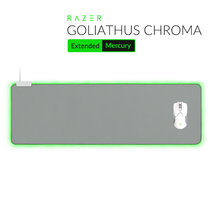 레이저코리아 골리아투스 머큐리 화이트 크로마 Extended LED 장패드, RZ02-02500314-R3M1/화이트, 1개
