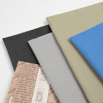 유명한원단 피그먼트 워싱 16수 면 트윌 원단 빈티지 4종, 차콜(S삼이)