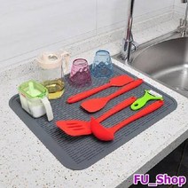 ForU949 컨비니언 드라잉매트 그레이 특대형 드라이매트 씽크대깔판 건조매트 특대매트, 본상품선택, 본상품선택