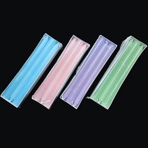 얇고 가느다란 테이퍼캔들20cm, 연블루6개입