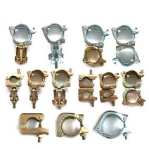 10개세트 파이프 단클램프 아시바 크램프 고정 조인트 회전, 단 클램프 60mm - 10개