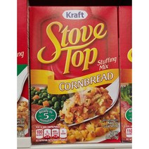 Kraft 크래프트 Stove Top Stuffing Mix Cornbread 6oz(170g) 콘 브레드 X 4팩, 1세트, 170g
