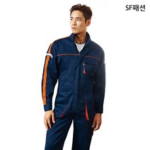 춘하 TC원단 일체형 정비복 스즈끼 작업복 우주복, XL(100), 네이비(sftb711)